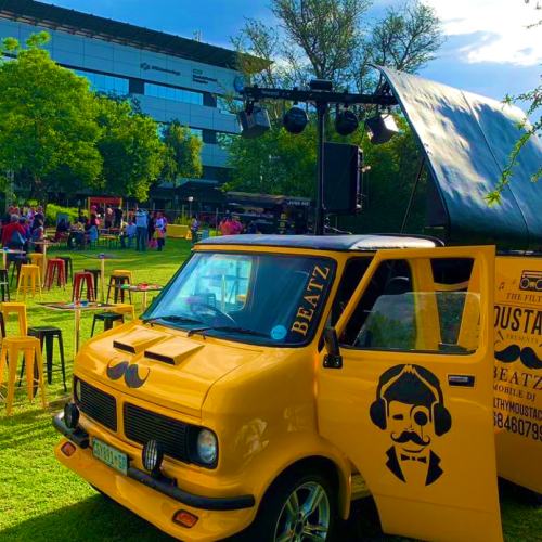 What does a mobile coffee bar for hire entail? Discover the delightful world of The Filthy Moustache